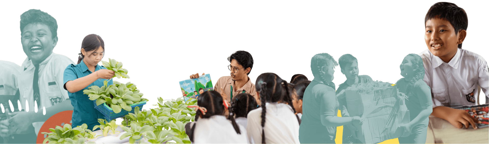 Green School Foundation students and Impact Report highlights